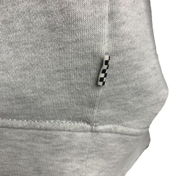 Womens Vans Rare Off The Wall Crew Sweatshirt Floral Sz S Grey - Picture 5 of 6